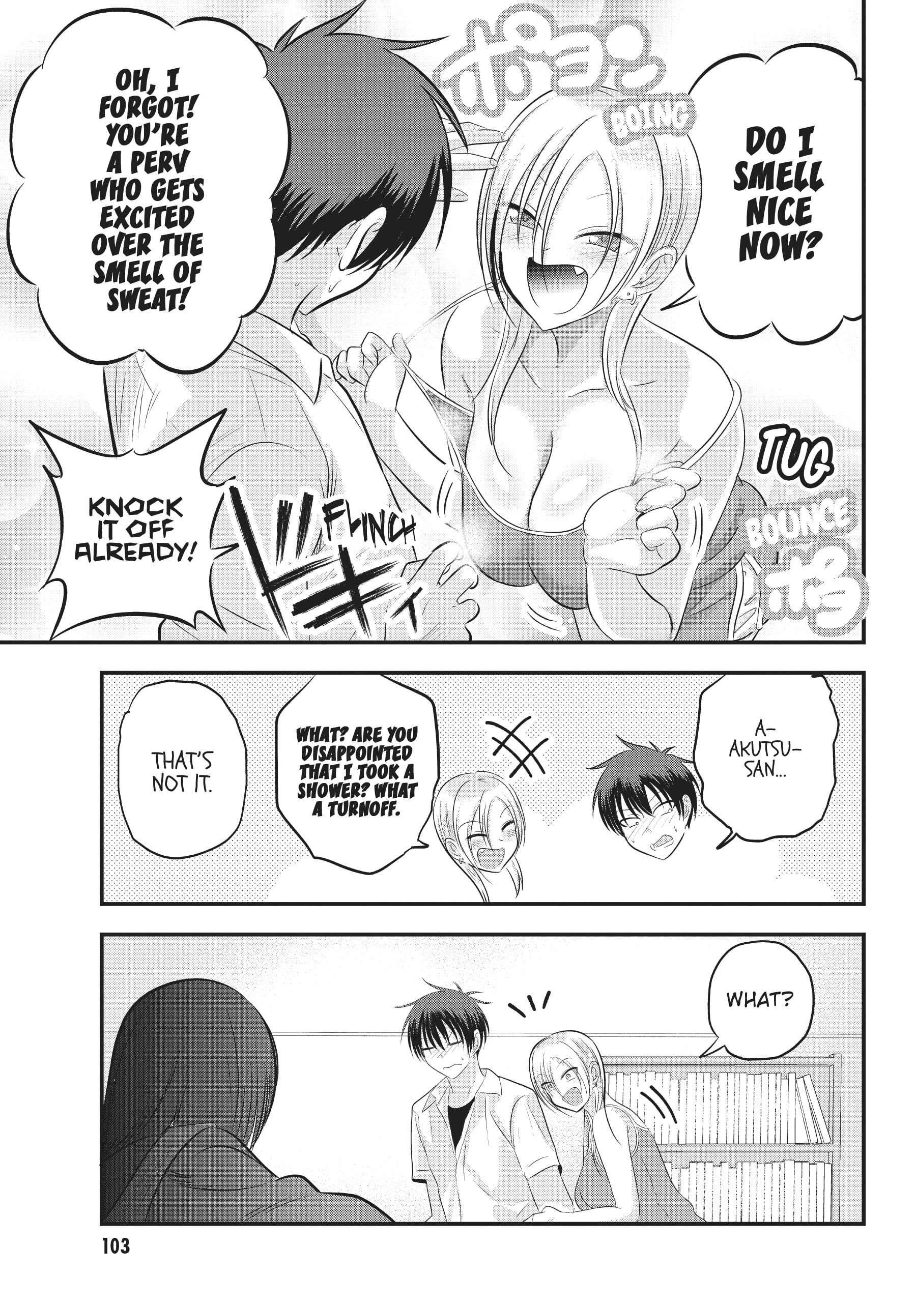 Please go home! Akutsu-san, Chapter 100 image 7